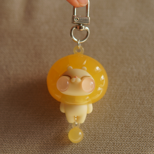 Jelly Lion Keychain | Lemon