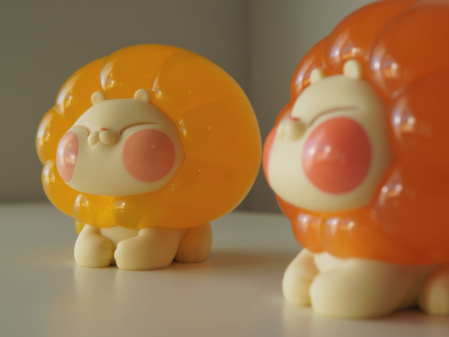 Chilling Jelly Lion | Orange