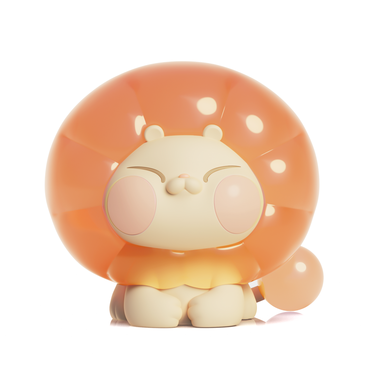 Chilling Jelly Lion | Orange